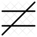 پیش‌نمایش فایل symbol-not-equal-13517197 از پک الزامات رابط کاربری