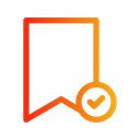 پیش‌نمایش فایل bookmark-accept-2163701 از پک مکان