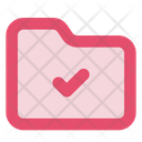 پیش‌نمایش فایل folder-check-4461511 از پک رابط کاربری