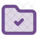 پیش‌نمایش فایل folder-check-4461733 از پک رابط کاربری