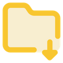 پیش‌نمایش فایل folder-download-4462006 از پک رابط کاربری