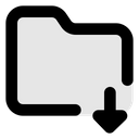 پیش‌نمایش فایل folder-download-ou-lc-4473505 از پک رابط کاربری