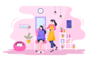 پیش‌نمایش فایل hair-cutting-by-female-hair-dresser-4674300 از پک سالن زیبایی