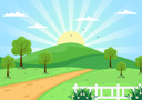 پیش‌نمایش فایل blissful-sunrise-at-the-mountains-4809992 از پک طلوع خورشید