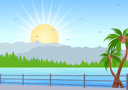 پیش‌نمایش فایل early-sun-dawn-from-mountains-4810004 از پک طلوع خورشید