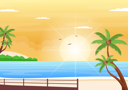 پیش‌نمایش فایل sunrise-at-lake-4810002 از پک طلوع خورشید