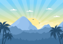 پیش‌نمایش فایل sunrise-at-mountains-4809996 از پک طلوع خورشید