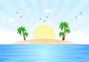 پیش‌نمایش فایل sunrise-at-the-ocean-4810006 از پک طلوع خورشید