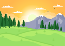 پیش‌نمایش فایل sunset-at-the-mountain-4809993 از پک طلوع خورشید