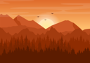 پیش‌نمایش فایل sun-setting-down-at-the-forest-valley-4804959 از پک سونست