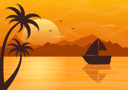 پیش‌نمایش فایل sun-setting-down-mountains-4804968 از پک سونست