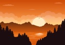 پیش‌نمایش فایل sunset-landscape-4804978 از پک سونست