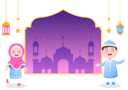 پیش‌نمایش فایل boy-and-girl-celebrating-ramadan-4975380 از پک رمضان