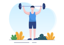 پیش‌نمایش فایل boy-doing-weightlifting-5021097 از پک تمرین باشگاهی