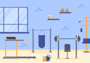 پیش‌نمایش فایل gym-room-5021107 از پک تمرین باشگاهی