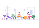 پیش‌نمایش فایل gym-session-5021104 از پک تمرین باشگاهی