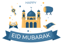 پیش‌نمایش فایل happy-eid-al-fitr-5244912 از پک عید فطر و موباراک مبارک