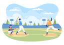 پیش‌نمایش فایل baseball-competition-5362973 از پک بیس‌بال، بازیکن و ورزش‌ها