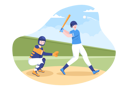 پیش‌نمایش فایل baseball-match-5362965 از پک بیس‌بال، بازیکن و ورزش‌ها