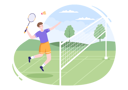 پیش‌نمایش فایل boy-playing-badminton-5413005 از پک بدمینتون