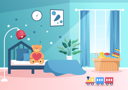 پیش‌نمایش فایل child-bedroom-5479578 از پک اتاق خواب و داخلی