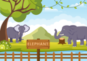 پیش‌نمایش فایل elephants-in-zoo-5507675 از پک باغ وحش