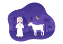 پیش‌نمایش فایل arabic-man-with-goat-5536408 از پک عید قربان