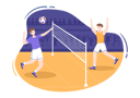 پیش‌نمایش فایل boys-playing-volleyball-5597897 از پک بازیکن والیبال