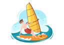 پیش‌نمایش فایل boy-doing-windsurfing-5589724 از پک تابستان و موج‌سواری