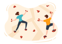 پیش‌نمایش فایل couple-doing-rock-climbing-training-5600097 از پک صخره‌نوردی