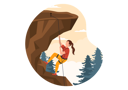 پیش‌نمایش فایل girl-doing-rock-climbing-5600089 از پک صخره‌نوردی