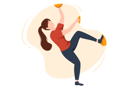 پیش‌نمایش فایل girl-doing-rock-climbing-training-5600095 از پک صخره‌نوردی