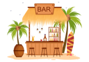 پیش‌نمایش فایل beach-beer-bar-5752784 از پک آبجو و بار