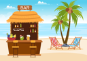 پیش‌نمایش فایل beach-pub-5752781 از پک آبجو و بار