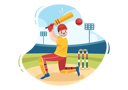 پیش‌نمایش فایل batsman-playing-cricket-5950209 از پک باتسمان، بازی و کریکت