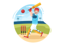 پیش‌نمایش فایل player-hitting-ball-5950210 از پک باتسمان، بازی و کریکت