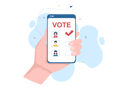 پیش‌نمایش فایل digital-voting-6003104 از پک سیاسی و کاندیدات