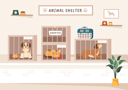 پیش‌نمایش فایل animal-shelter-5993190 از پک پناهگاه حیوانات