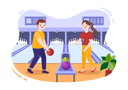 پیش‌نمایش فایل people-playing-bowling-game-6020510 از پک بولینگ