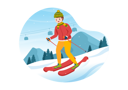 پیش‌نمایش فایل boy-doing-winter-snow-gliding-6199688 از پک اسنوبورد