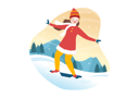 پیش‌نمایش فایل woman-doing-snow-surfboarding-6199690 از پک اسنوبورد