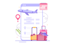 پیش‌نمایش فایل book-travel-ticket-from-mobile-app-6375102 از پک رزرو آنلاین بلیت