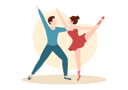 پیش‌نمایش فایل couple-ballerina-6358090 از پک باله