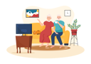 پیش‌نمایش فایل aged-couple-watching-tv-6435912 از پک شبکه تلویزیونی