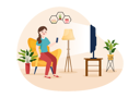 پیش‌نمایش فایل girl-watching-tv-6435918 از پک شبکه تلویزیونی