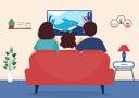 پیش‌نمایش فایل happy-family-watching-tv-6435915 از پک شبکه تلویزیونی