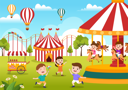 پیش‌نمایش فایل amusement-park-with-kids-6478660 از پک سیرک