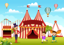 پیش‌نمایش فایل circus-show-6478656 از پک سیرک