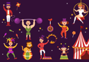 پیش‌نمایش فایل circus-show-6478664 از پک سیرک