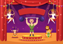 پیش‌نمایش فایل gymnast-in-circus-6478651 از پک سیرک